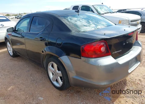 2013 Dodge Avenger Se z USA, uszkodzony, nr VIN 1C3CDZAB4DN563183